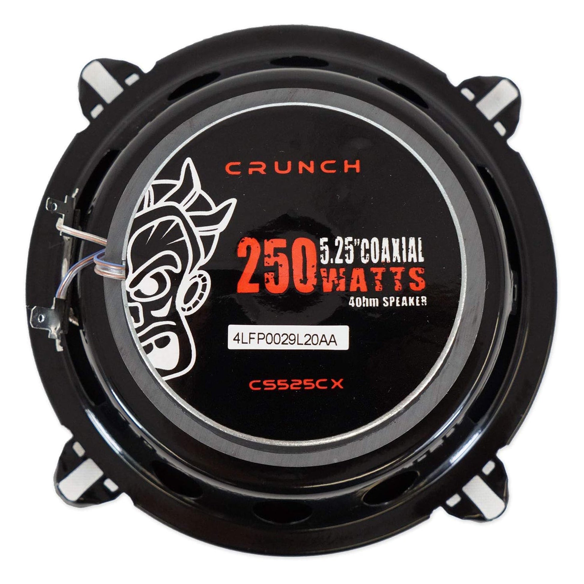 Crunch 5.25" Coaxial Speaker Set, Full-Range Audio Upgrade for Vehicle Stereo - Find Fresh Goods