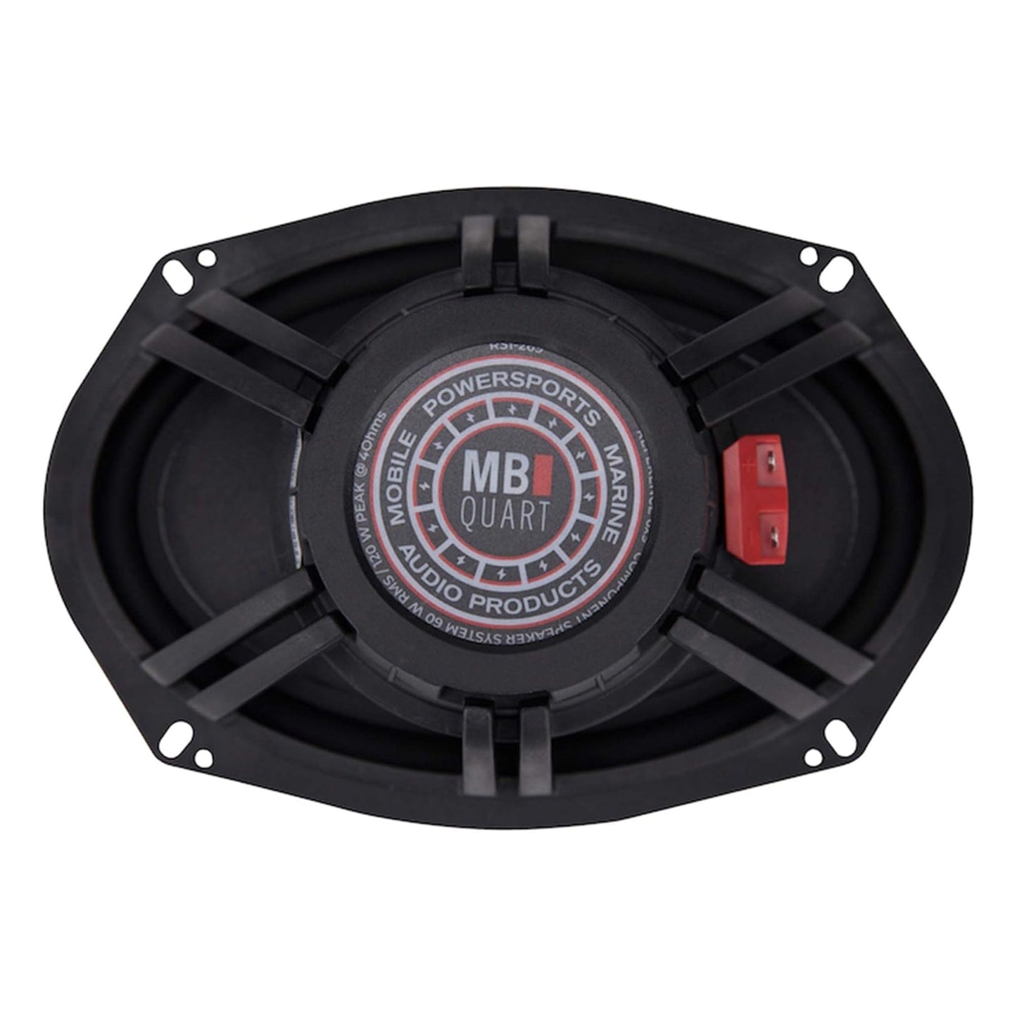 MB Quart 6"x9" Coaxial Reference Car Speaker System, 2-Way Audio, 240W Output - Find Fresh Goods