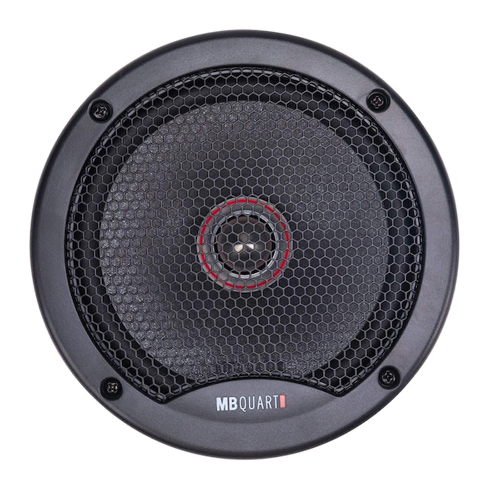 MB Quart PS1-216 Premium 6.5 Inch Car Speakers, 240 Watts, 2 Way, Black/Red - Find Fresh Goods