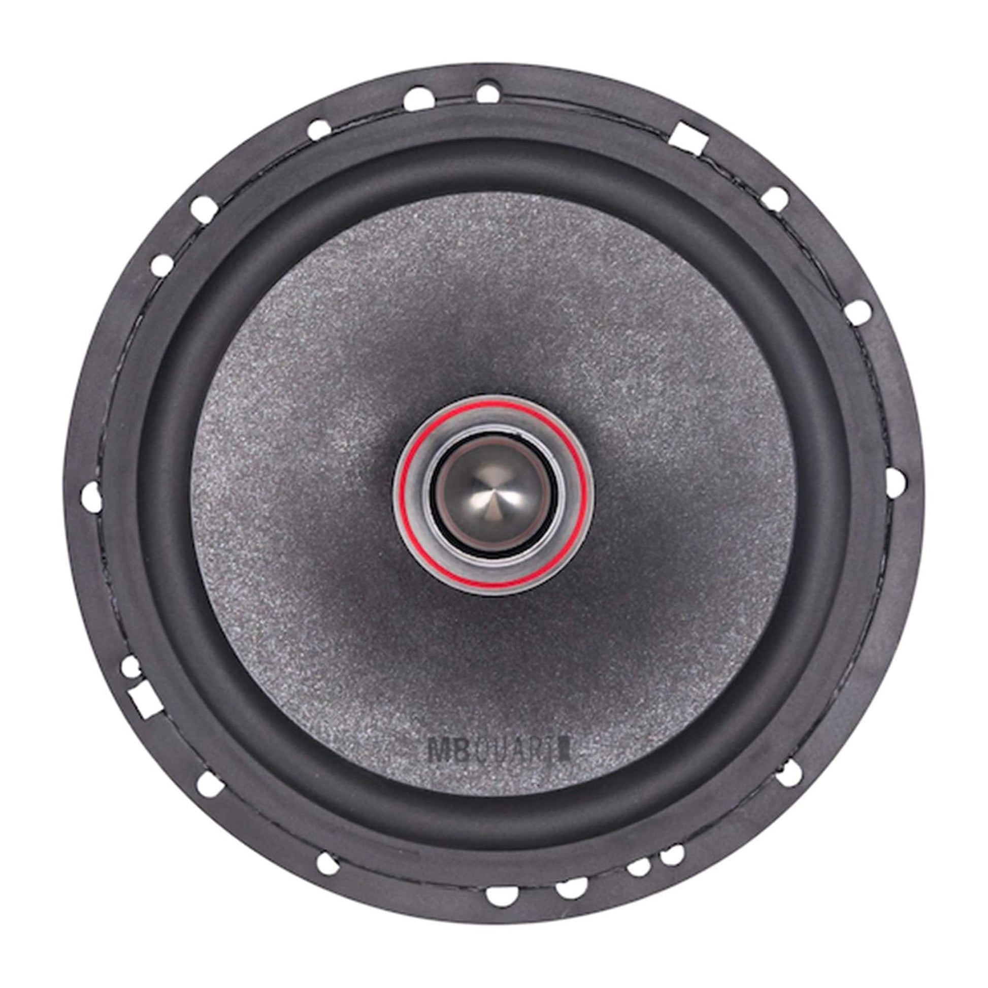 MB Quart PS1-216 Premium 6.5 Inch Car Speakers, 240 Watts, 2 Way, Black/Red - Find Fresh Goods