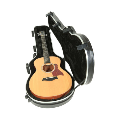 SKB Taylor GS Mini Acoustic Guitar Hard Case, Locks, Handle, Protection, Black