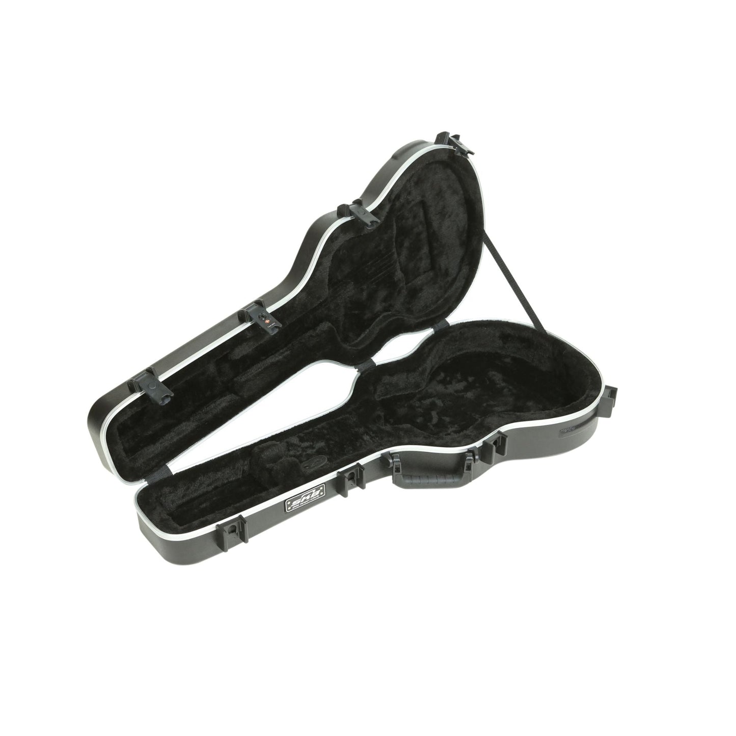 SKB Taylor GS Mini Acoustic Guitar Hard Case, Locks, Handle, Protection, Black