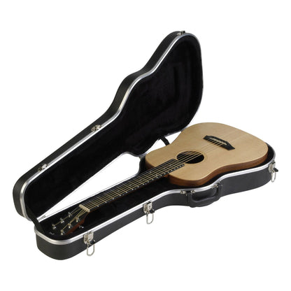 SKB cases Hardshell Guitar Travel Case for Baby Taylor/Martin LX Models, Black