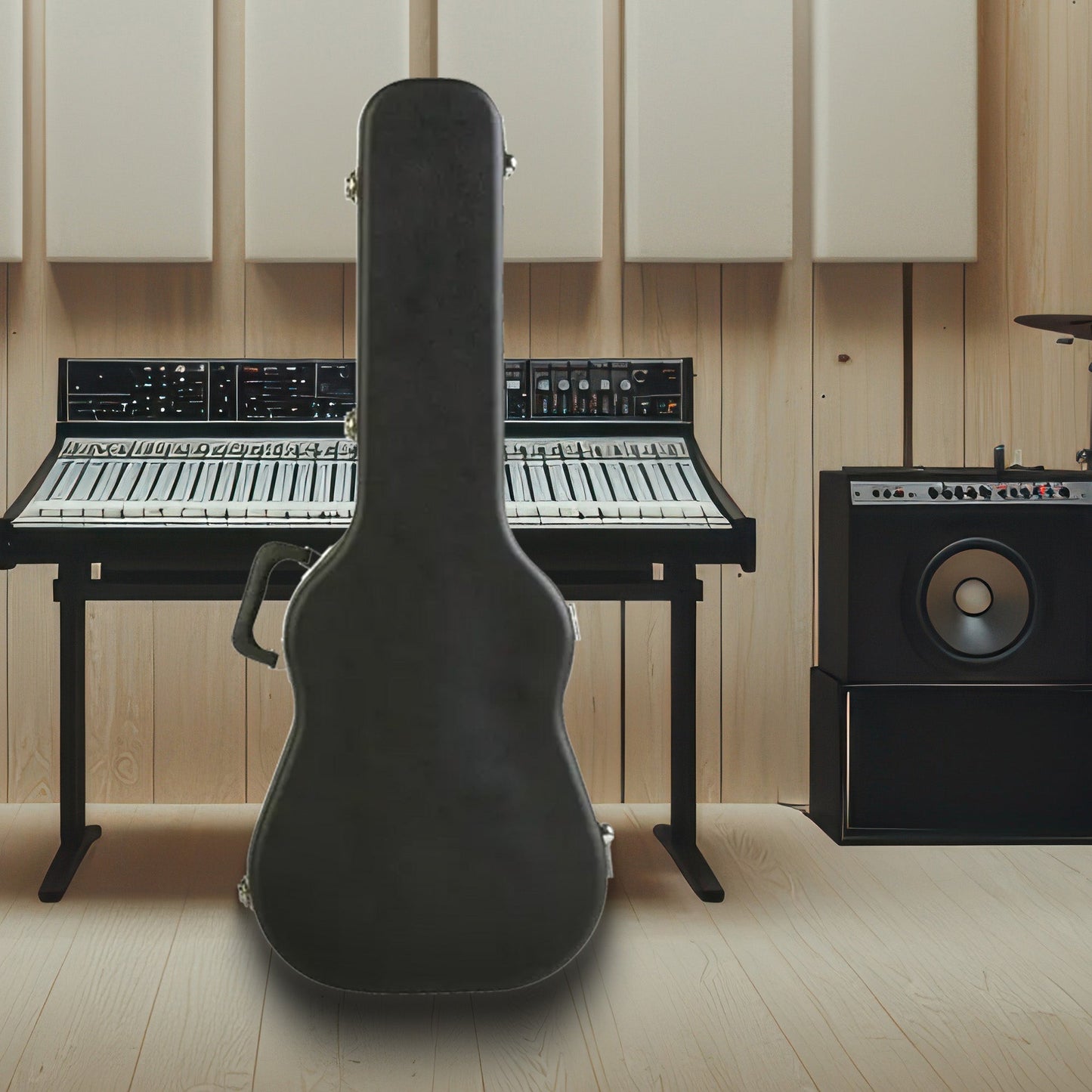 SKB cases Hardshell Guitar Travel Case for Baby Taylor/Martin LX Models, Black