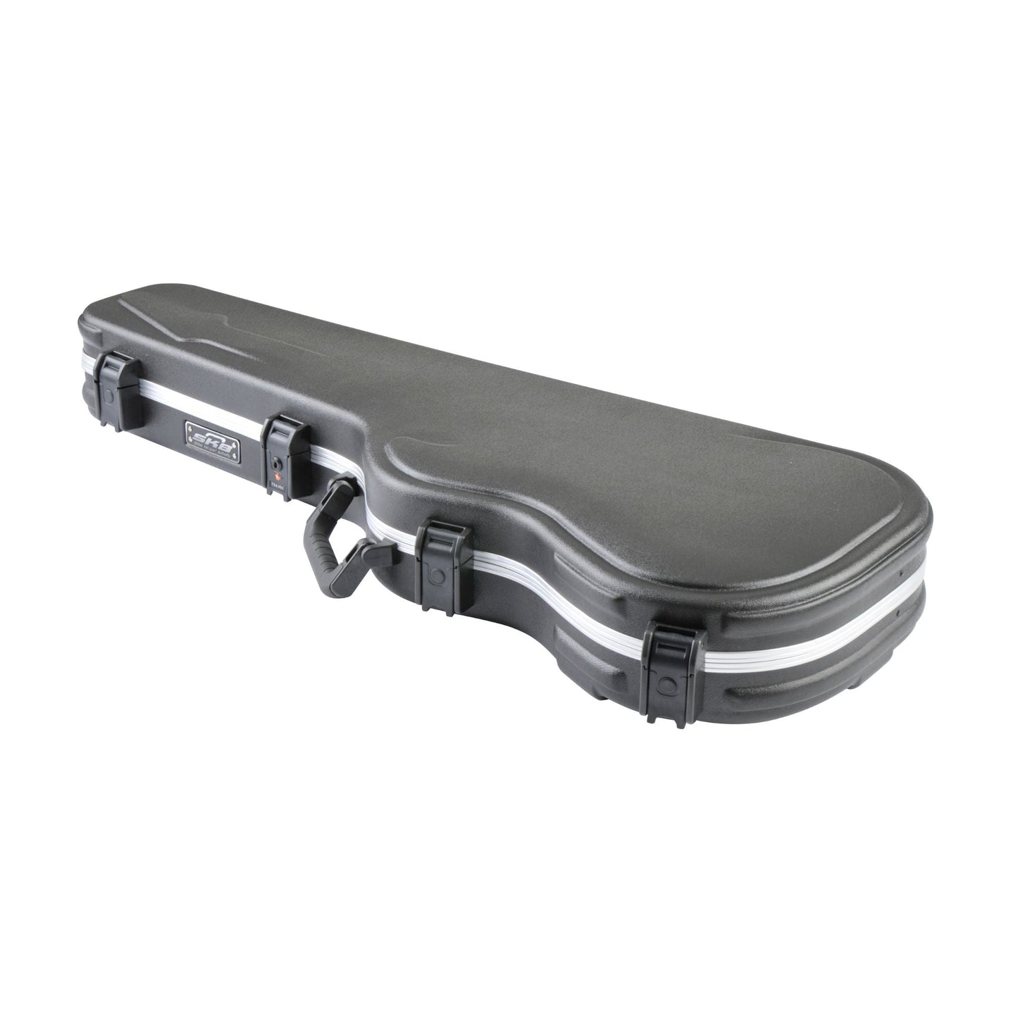 SKB Cases Standard Electric Guitar Shaped Case with TSA Recognized Locking Latch