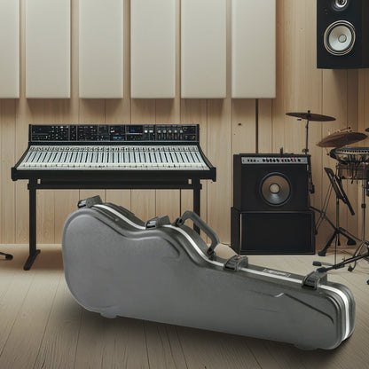 SKB Cases Standard Electric Guitar Shaped Case with TSA Recognized Locking Latch