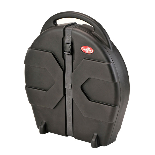 SKB ATA 22 Inch Cymbal Vault, Rolling Case with Handle, Wheels & Dividers, Black