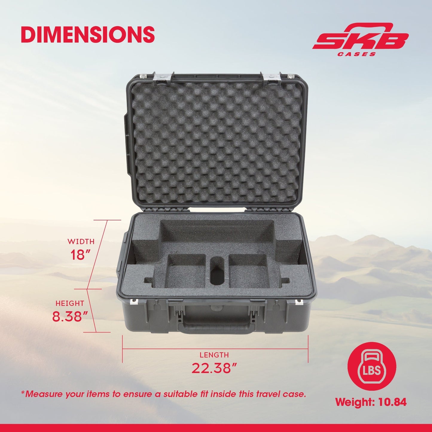 SKB iSeries Roland SPD-SX Hard Case, Drum Multi Pad Protection for Travel Use