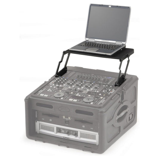 SKB Durable Audio Video Equipment Rack Shelf Mount for 8U Slant Top Racks, Black