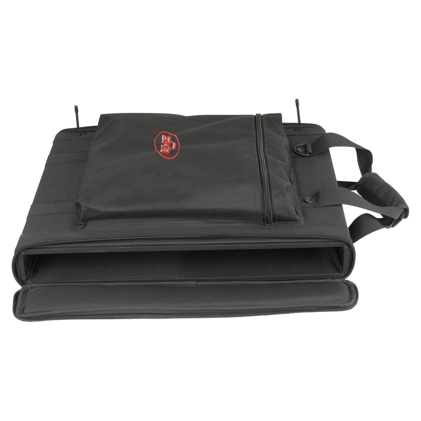 SKB Cases 1U Soft Rack Case for Wireless Microphone Systems with Steel Rails