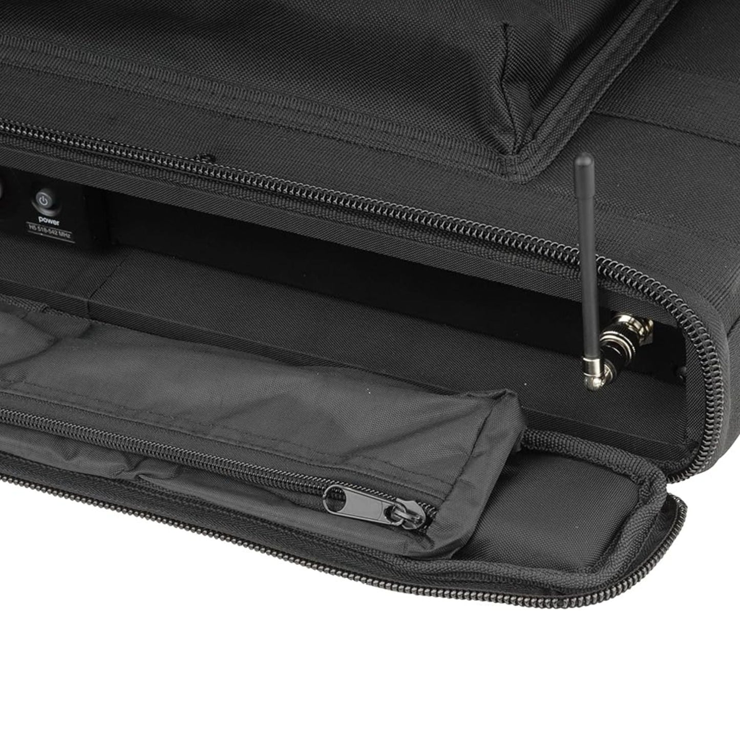 SKB Cases 1U Soft Rack Case for Wireless Microphone Systems with Steel Rails