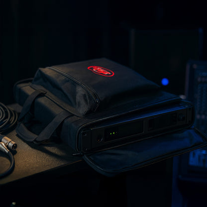 SKB Cases 1U Soft Rack Case for Wireless Microphone Systems with Steel Rails