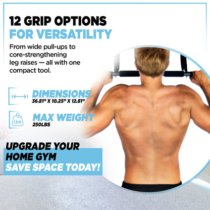 Stamina Products Multi-Function Pull-Up Bar for At-Home Upper-Body Workouts