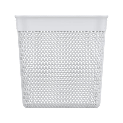 Life Story 26 Qt Decorative Storage Basket, Extra Large Plastic Home Organizer