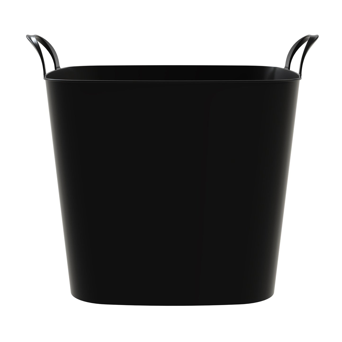 Life Story 26 Quart Flexi Tub, Versatile Storage Tote, Home Organizer, Black
