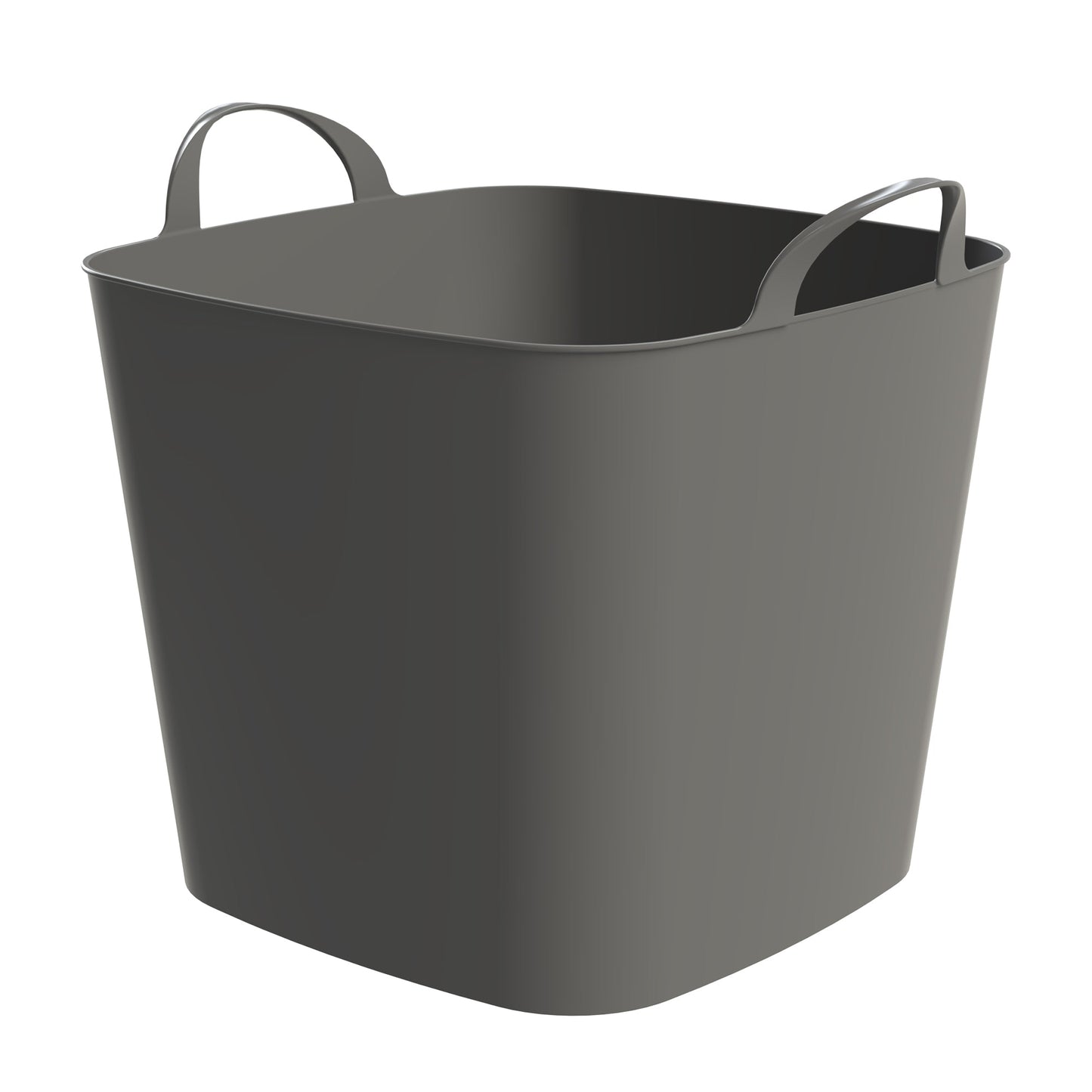 Life Story 26 Quart Flexi Tub, Versatile Storage Tote, Home Organizer, Gray