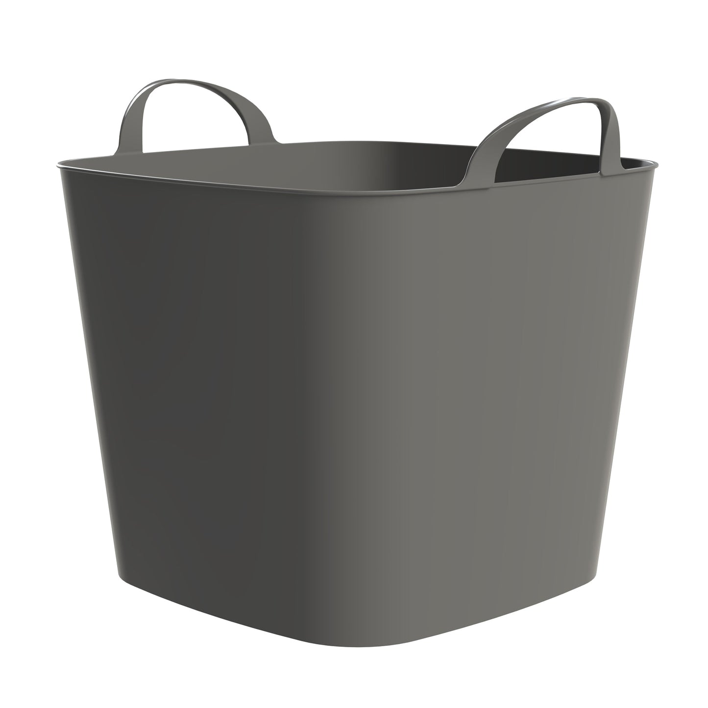Life Story 26 Quart Flexi Tub, Versatile Storage Tote, Home Organizer, Gray