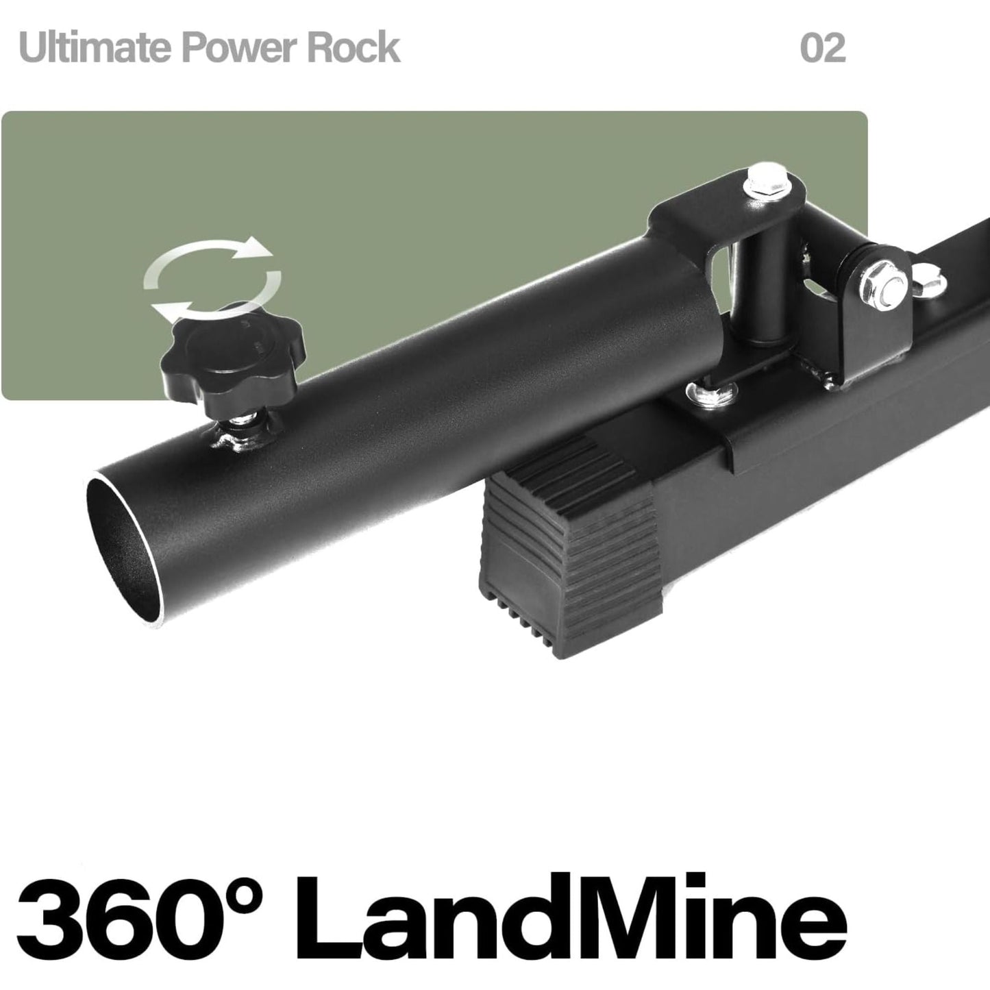 Major Fitness Drone 1 Power Cage, Multi-Function Strength Training Rack, Black