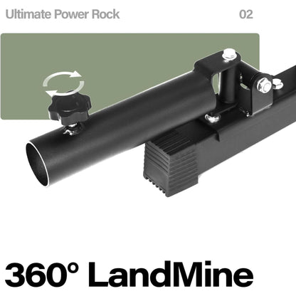 Major Fitness Drone 1 Power Cage, Multi-Function Strength Training Rack, Black