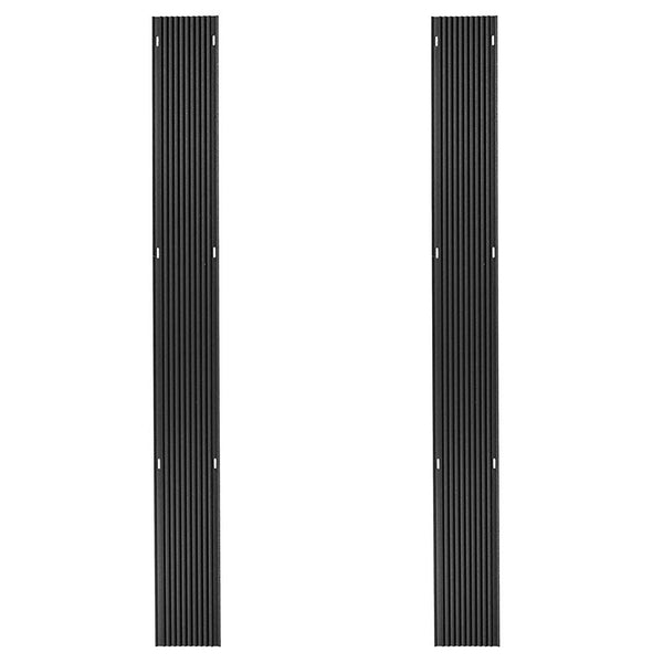 Black Ice 2 Pack 5-Foot Snowmobile Trailer Ski Guides for Friction-Free Loading