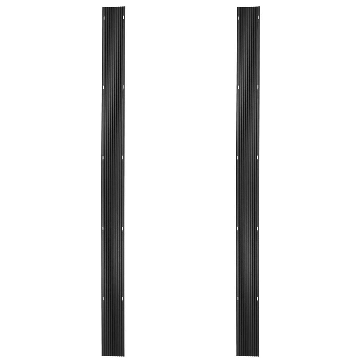 Black Ice 2 Pack 7' 10" Snowmobile Trailer Ski Guides for Friction-Free Loading - Find Fresh Goods