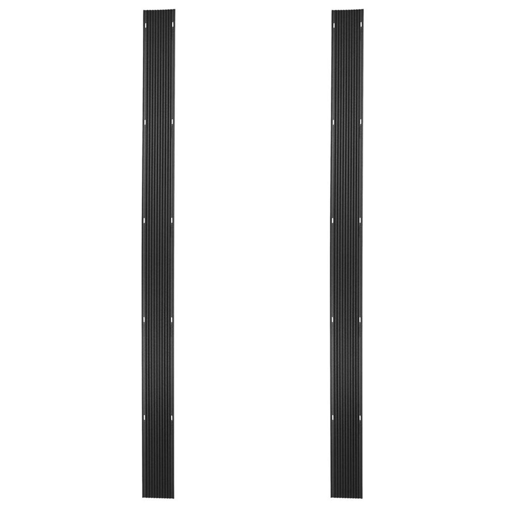 Black Ice 2 Pack 7' 10" Snowmobile Trailer Ski Guides for Friction-Free Loading - Find Fresh Goods