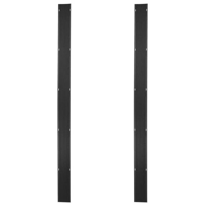 Black Ice 2 Pack 7' 10" Snowmobile Trailer Ski Guides for Friction-Free Loading - Find Fresh Goods