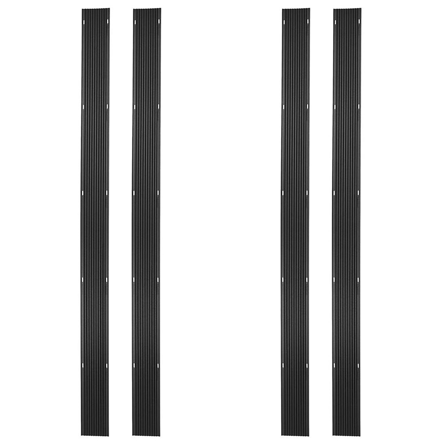 Black Ice 4 Pack 7' 10" Snowmobile Trailer Ski Guides for Friction-Free Loading - Find Fresh Goods