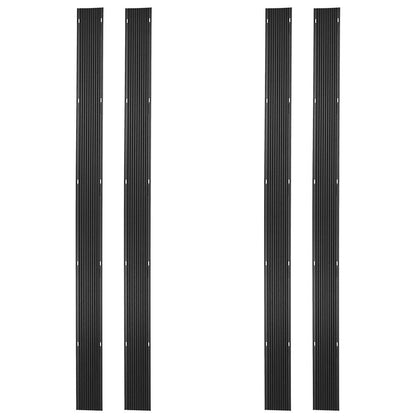 Black Ice 4 Pack 7' 10" Snowmobile Trailer Ski Guides for Friction-Free Loading - Find Fresh Goods