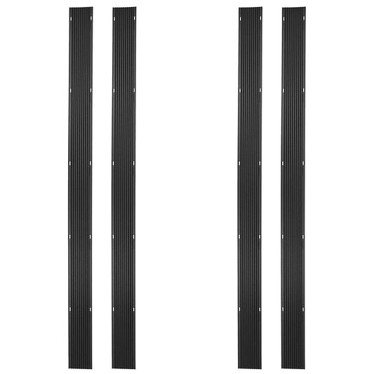 Black Ice 4 Pack 7' 10" Snowmobile Trailer Ski Guides for Friction-Free Loading - Find Fresh Goods