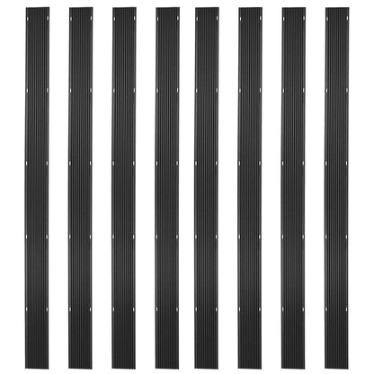 Black Ice 8 Pack 7' 10" Snowmobile Trailer Ski Guides for Friction-Free Loading - Find Fresh Goods