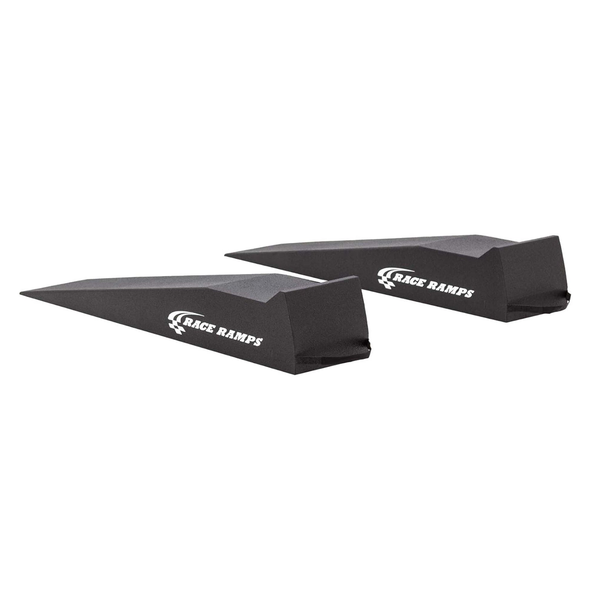 Race Ramps Lightweight Car Service Ramps for 10" Lift, Anti-Slip, RR-56, Black - Find Fresh Goods