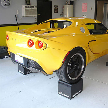 Race Ramps 12 Inch Wheel Cribs for Car Maintenance and Display, RR-WC-12, Black - Find Fresh Goods