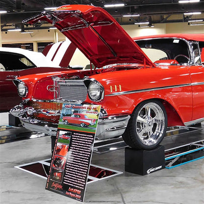 Race Ramps 12 Inch Wheel Cribs for Car Maintenance and Display, RR-WC-12, Black - Find Fresh Goods