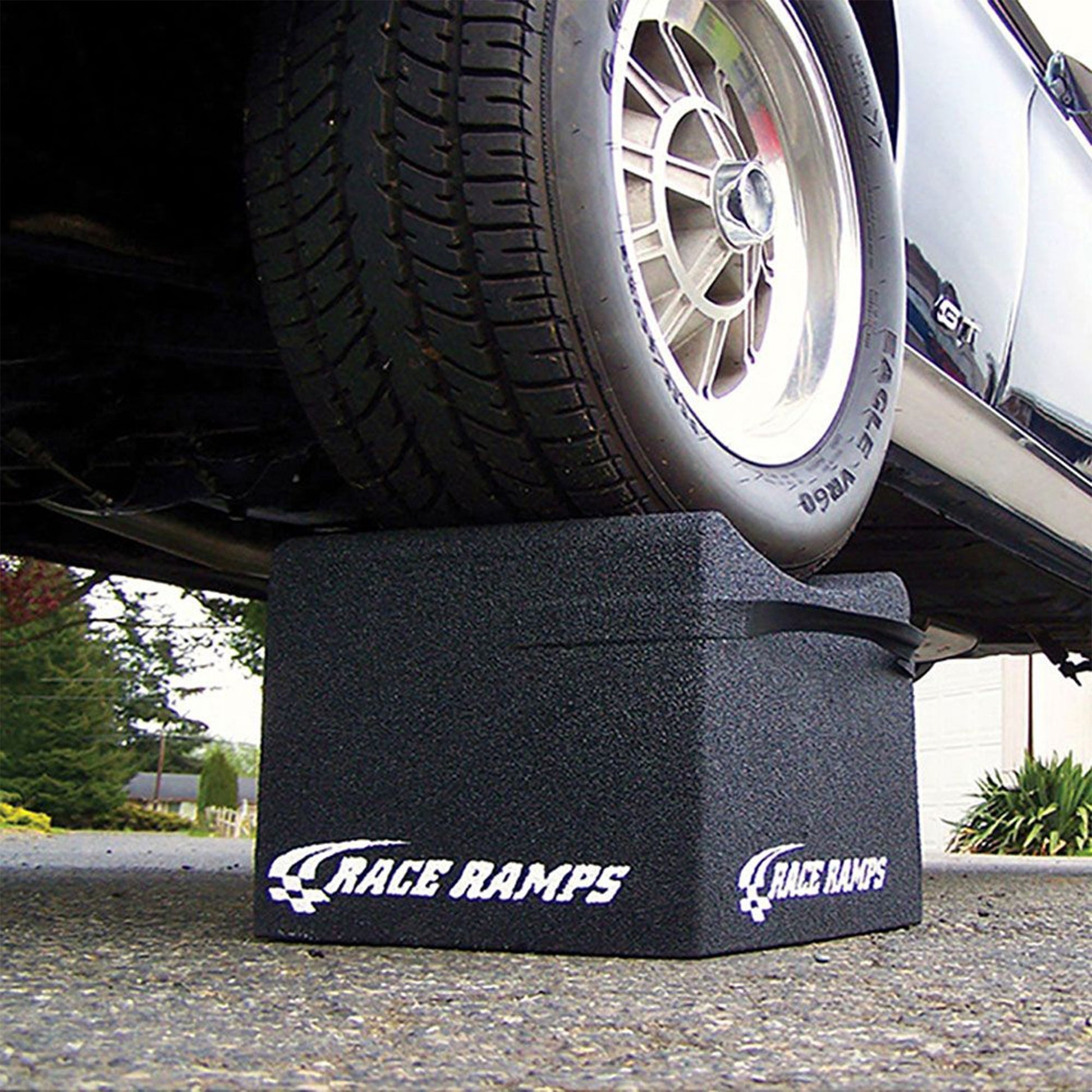 Race Ramps 12 Inch Wheel Cribs for Car Maintenance and Display, RR-WC-12, Black - Find Fresh Goods
