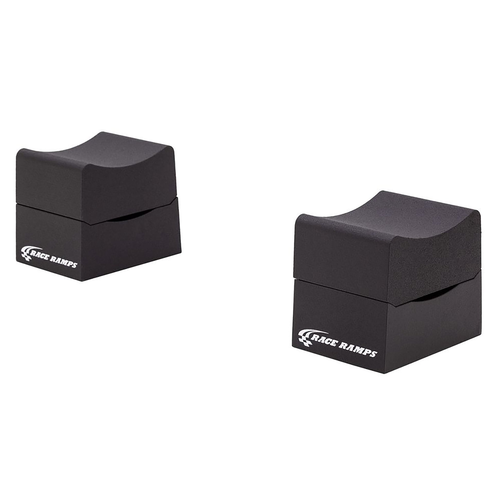 Race Ramps 12" Adjustable Wheel Cribs Car Maintenance Display, RR-WC-12-2, Black - Find Fresh Goods