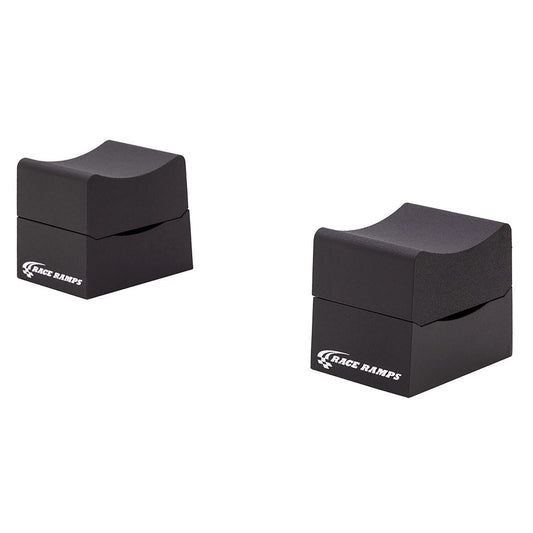 Race Ramps 12" Adjustable Wheel Cribs Car Maintenance Display, RR-WC-12-2, Black - Find Fresh Goods