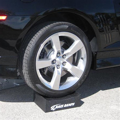 Race Ramps 12" Adjustable Wheel Cribs Car Maintenance Display, RR-WC-12-2, Black - Find Fresh Goods