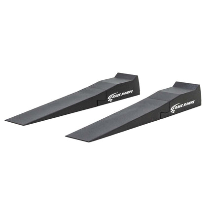 Race Ramps Lightweight Car Service Ramps for 10" Lift, Anti-Slip, RR-72-2, Black - Find Fresh Goods