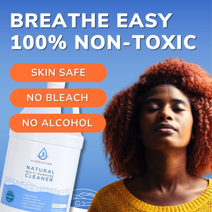 Hypristine Natural Multipurpose Surface Cleaner, 128 fluid Ounce Bottle, 1 Pack