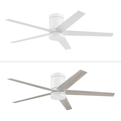 Honeywell 52" Ceiling Fan LED Light Remote Control Indoor Airflow Fixture, White