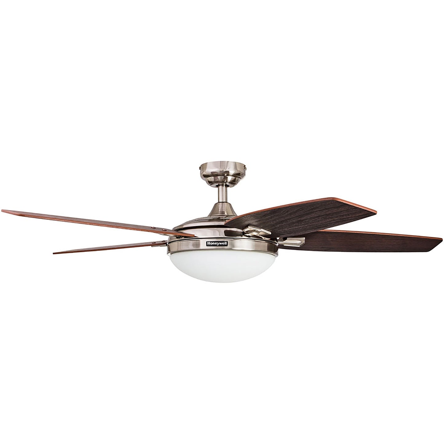 Honeywell Carmel Ceiling Fan, Quiet Motor & Remote Control, 48", Brushed Nickel