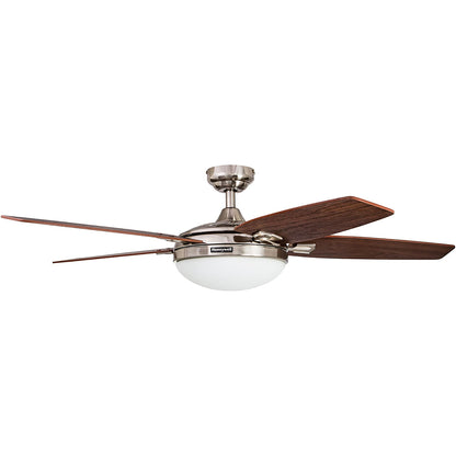 Honeywell Carmel Ceiling Fan, Quiet Motor & Remote Control, 48", Brushed Nickel