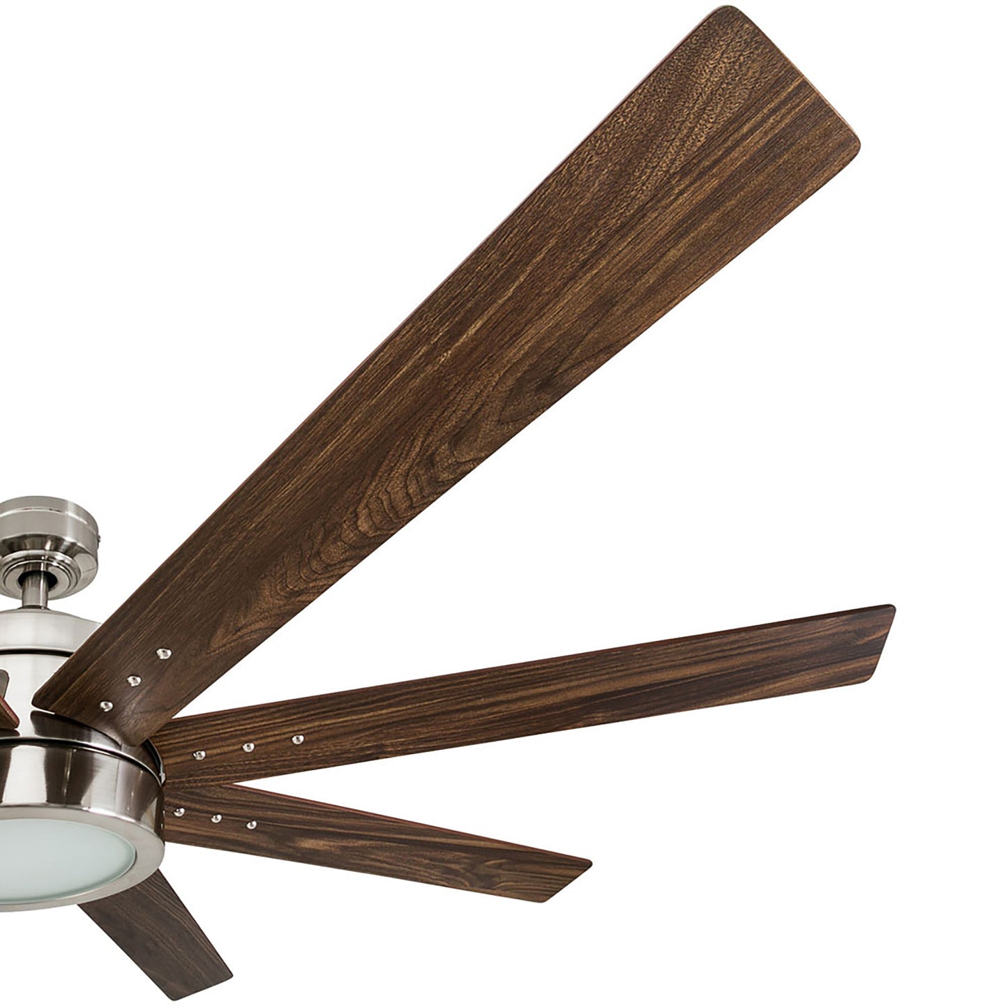 Honeywell Xerxes Ceiling Fan, Quiet Motor & Remote Control, 62", Brushed Nickel