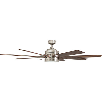 Honeywell Xerxes Ceiling Fan, Quiet Motor & Remote Control, 62", Brushed Nickel