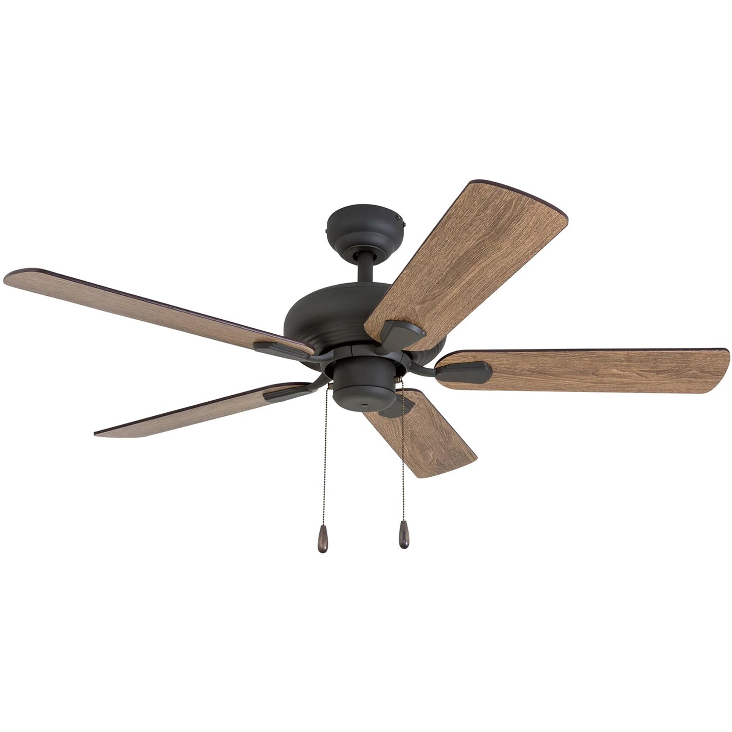 Prominence Home Russwood 42 Inch Farmhouse Ceiling Fan with No Light, Bronze