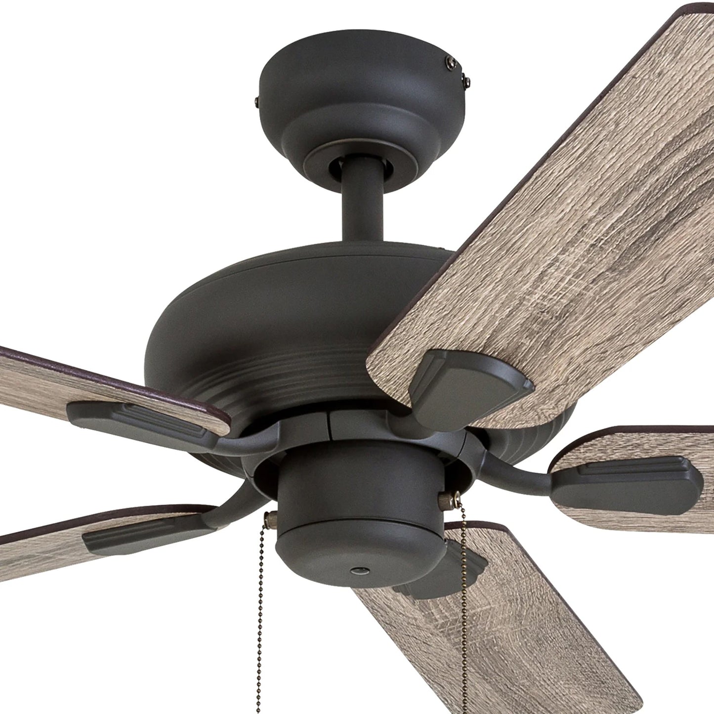 Prominence Home Russwood 42 Inch Farmhouse Ceiling Fan with No Light, Bronze
