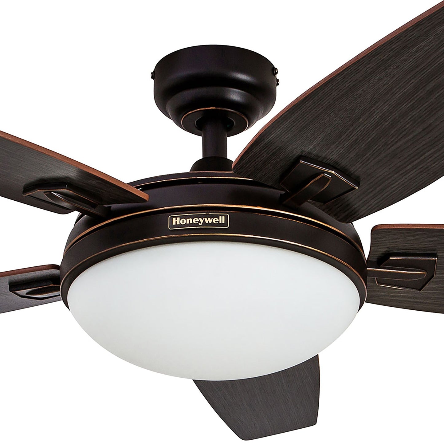 Honeywell Carmel Ceiling Fan, Quiet Motor and Remote Control, 48 Inch, Bronze