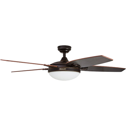 Honeywell Carmel Ceiling Fan, Quiet Motor and Remote Control, 48 Inch, Bronze