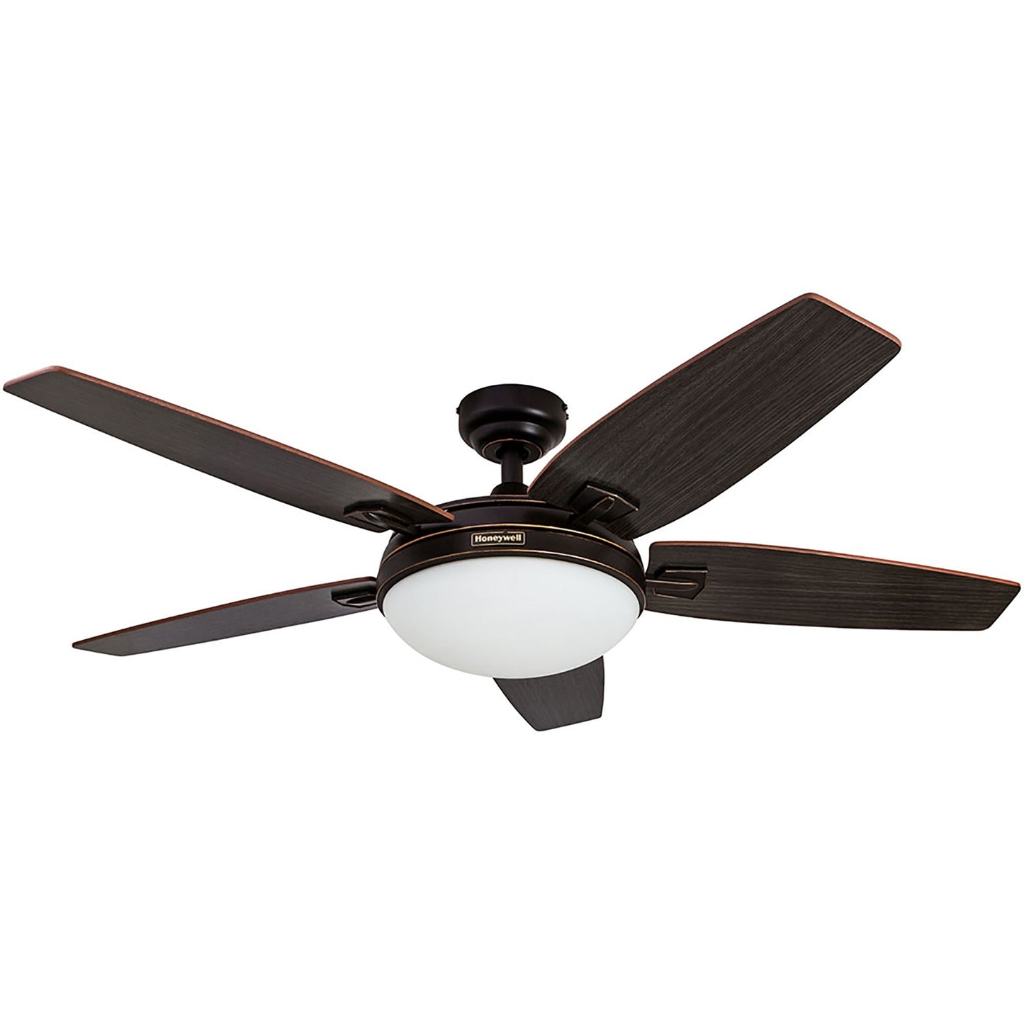 Honeywell Carmel Ceiling Fan, Quiet Motor and Remote Control, 48 Inch, Bronze
